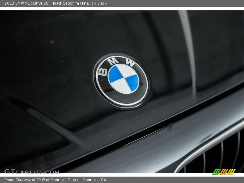 Black Sapphire Metallic / Black 2013 BMW X1 xDrive 28i