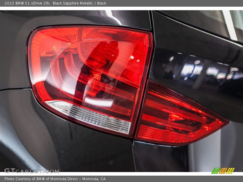 Black Sapphire Metallic / Black 2013 BMW X1 xDrive 28i