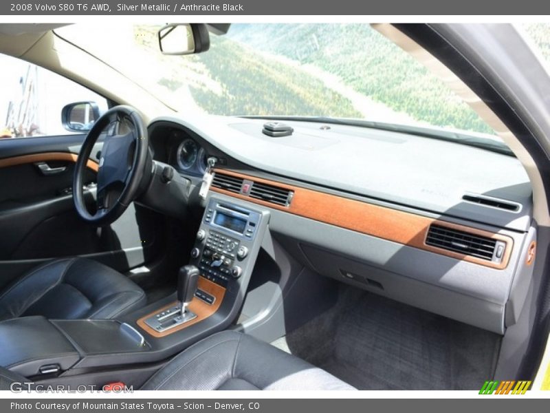 Silver Metallic / Anthracite Black 2008 Volvo S80 T6 AWD