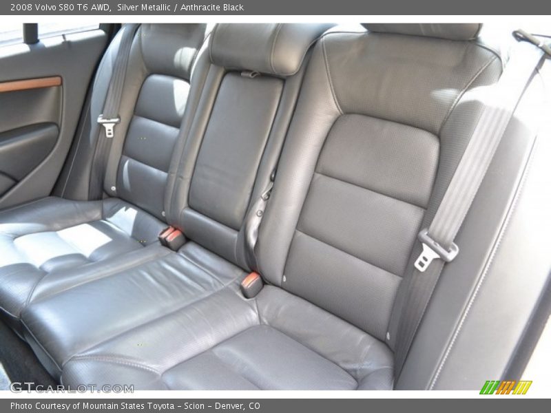 Silver Metallic / Anthracite Black 2008 Volvo S80 T6 AWD