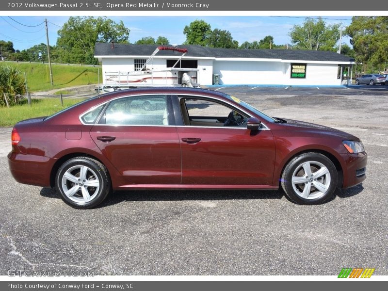 Opera Red Metallic / Moonrock Gray 2012 Volkswagen Passat 2.5L SE