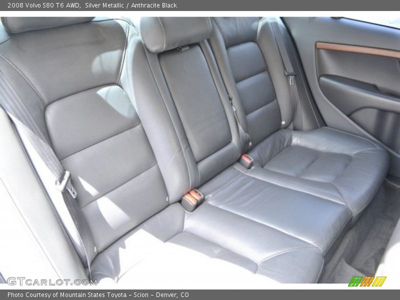 Silver Metallic / Anthracite Black 2008 Volvo S80 T6 AWD