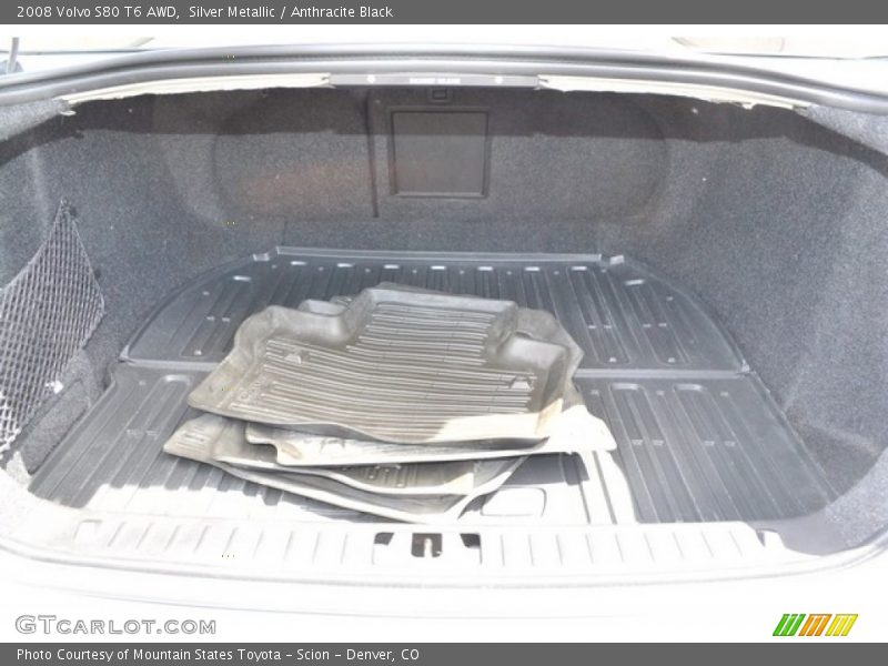 Silver Metallic / Anthracite Black 2008 Volvo S80 T6 AWD