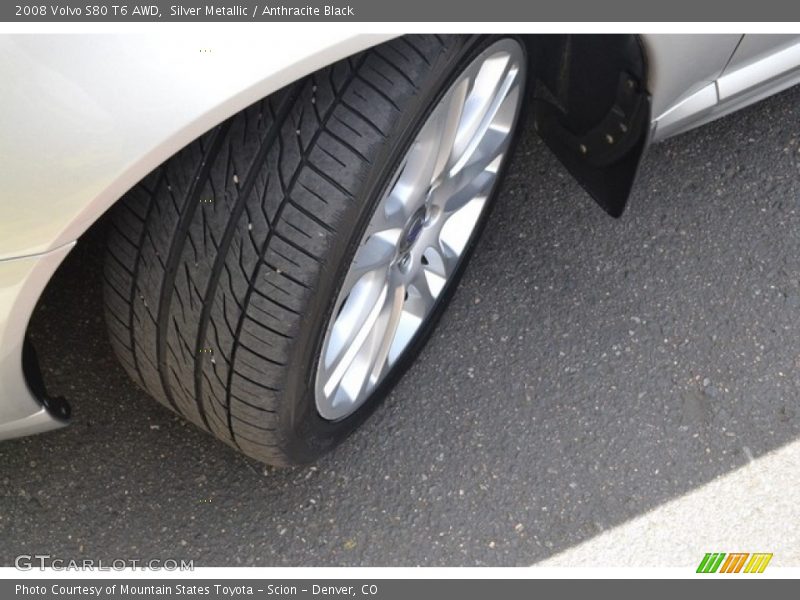 Silver Metallic / Anthracite Black 2008 Volvo S80 T6 AWD