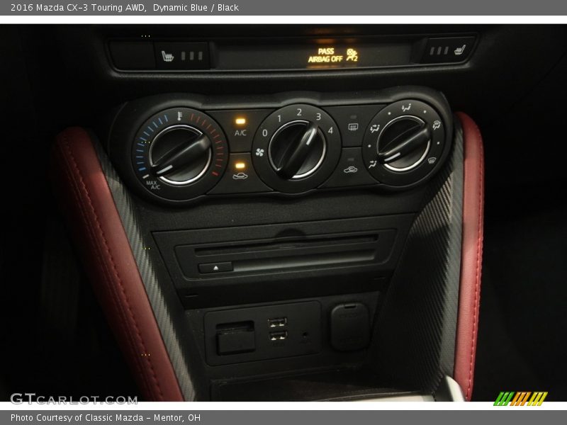 Controls of 2016 CX-3 Touring AWD
