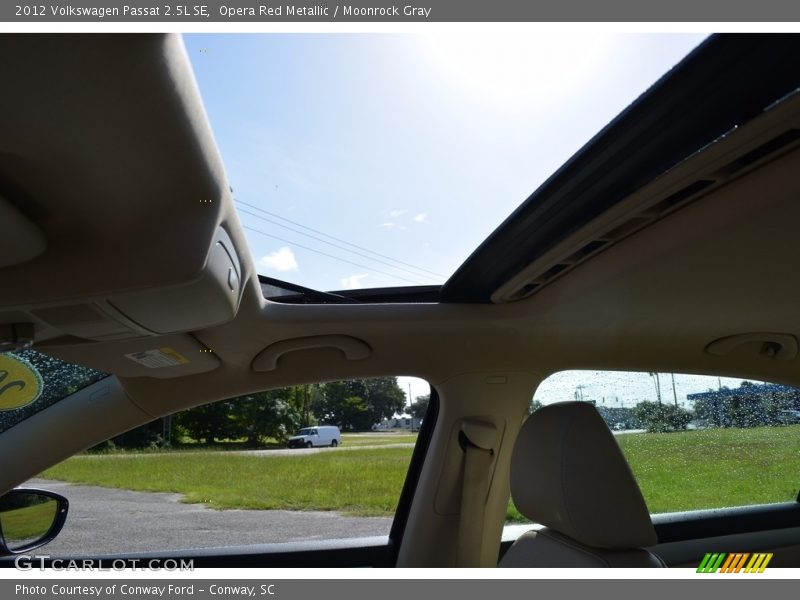 Opera Red Metallic / Moonrock Gray 2012 Volkswagen Passat 2.5L SE
