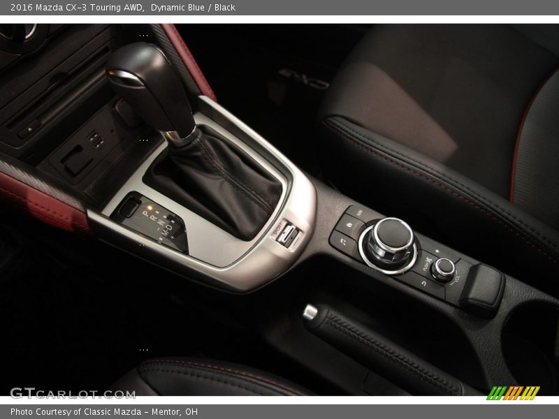 Dynamic Blue / Black 2016 Mazda CX-3 Touring AWD