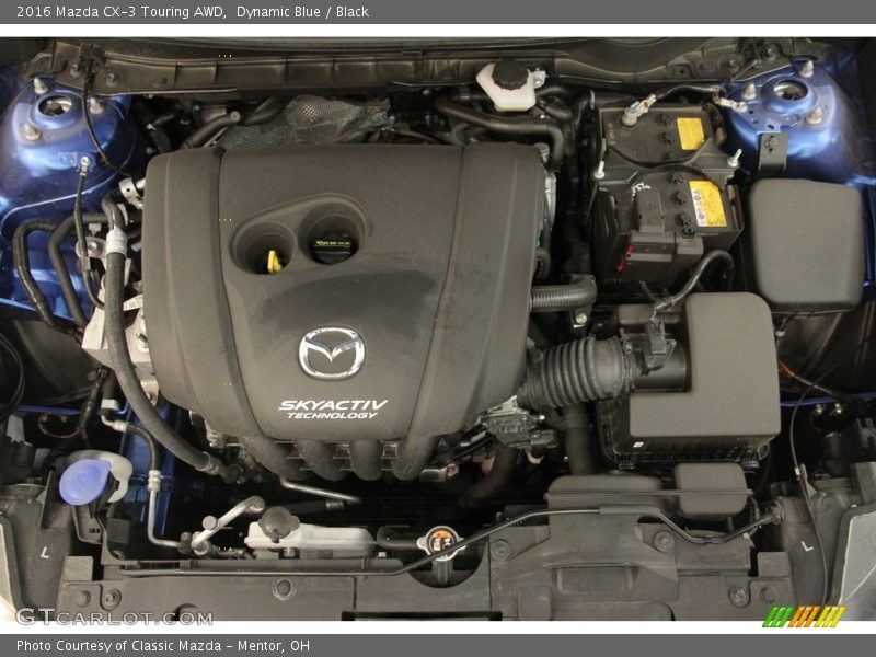  2016 CX-3 Touring AWD Engine - 2.0 Liter DI DOHC 16-Valve VVT SKYACTIV-G 4 Cylinder