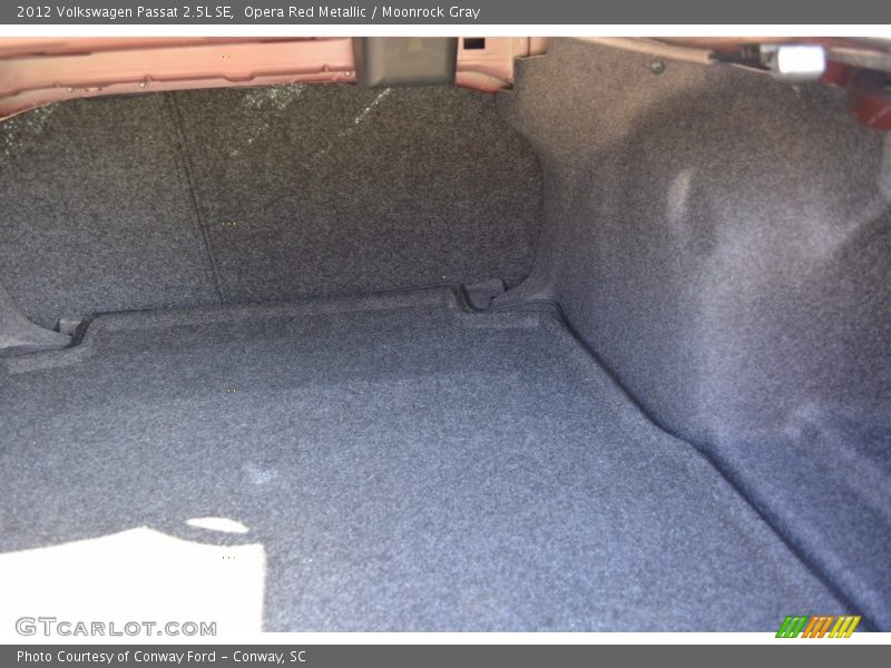 Opera Red Metallic / Moonrock Gray 2012 Volkswagen Passat 2.5L SE