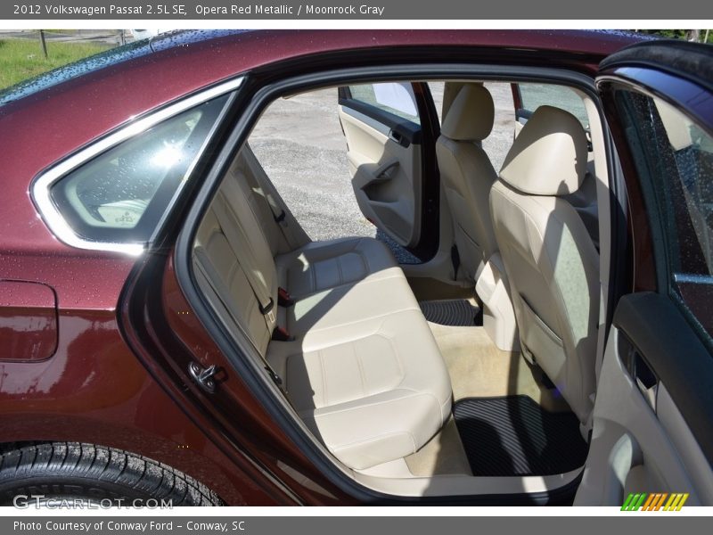 Opera Red Metallic / Moonrock Gray 2012 Volkswagen Passat 2.5L SE
