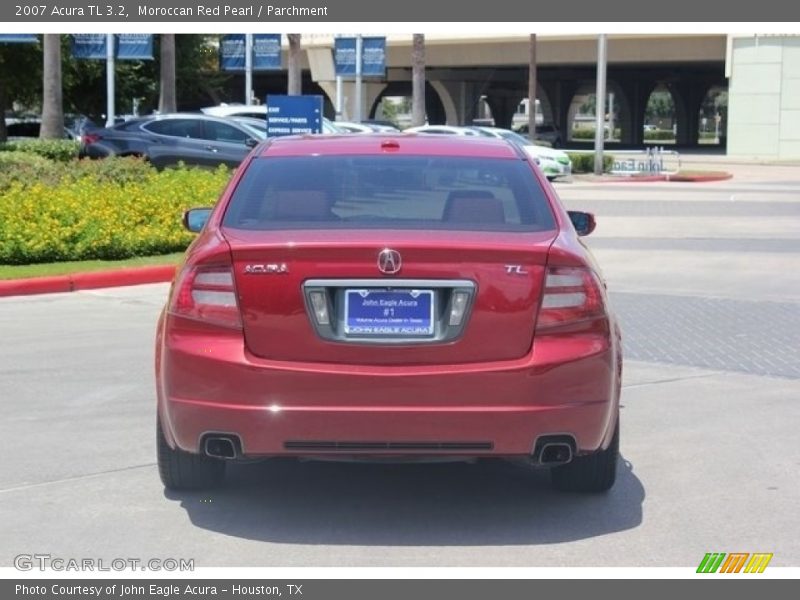 Moroccan Red Pearl / Parchment 2007 Acura TL 3.2