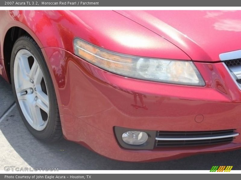 Moroccan Red Pearl / Parchment 2007 Acura TL 3.2