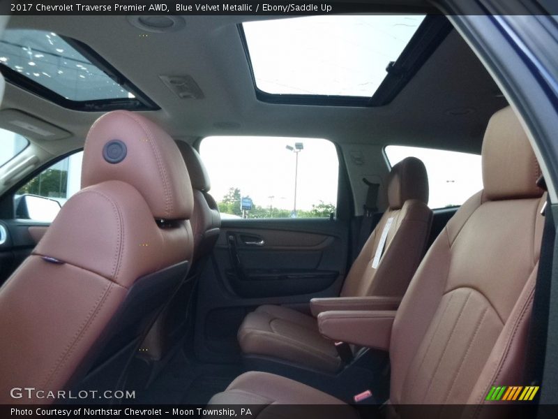 Rear Seat of 2017 Traverse Premier AWD