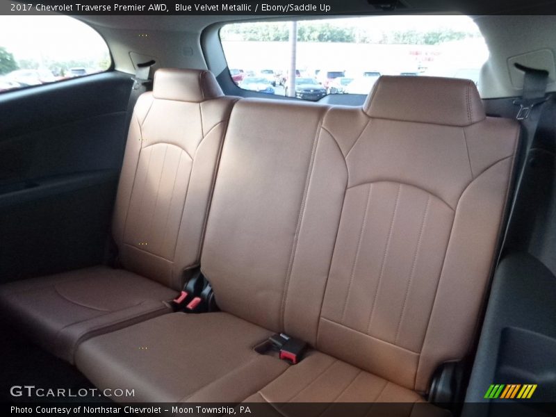 Rear Seat of 2017 Traverse Premier AWD