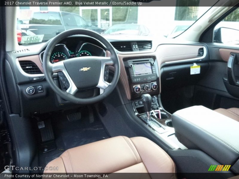 Ebony/Saddle Up Interior - 2017 Traverse Premier AWD 