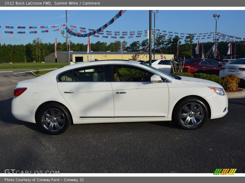 Summit White / Cashmere 2012 Buick LaCrosse FWD