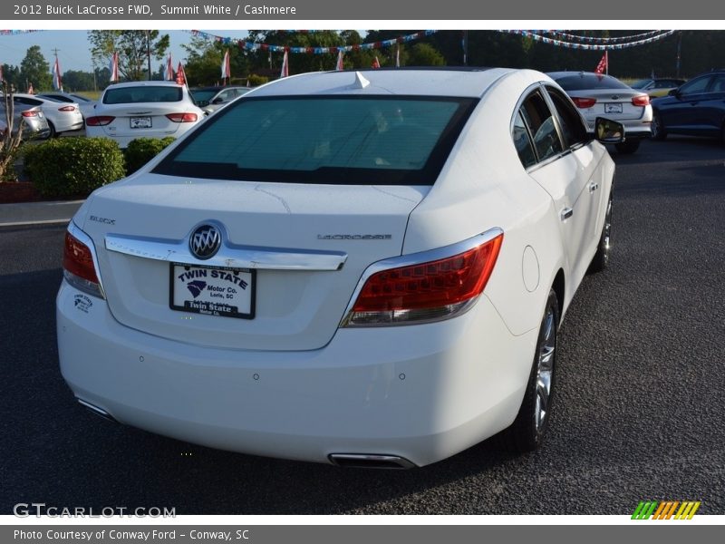 Summit White / Cashmere 2012 Buick LaCrosse FWD