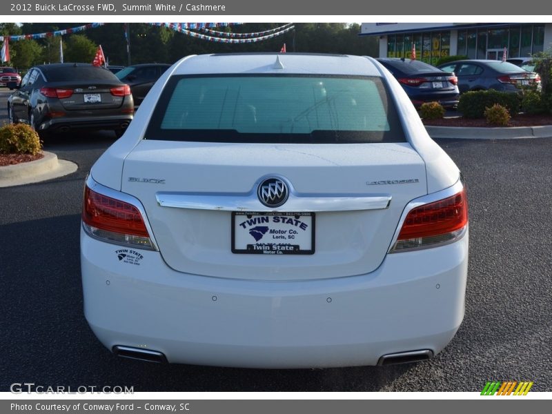 Summit White / Cashmere 2012 Buick LaCrosse FWD