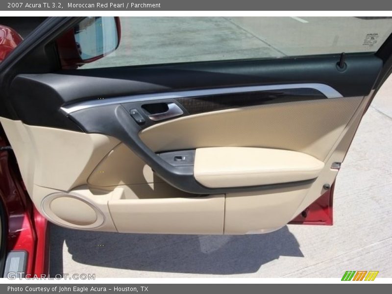 Moroccan Red Pearl / Parchment 2007 Acura TL 3.2