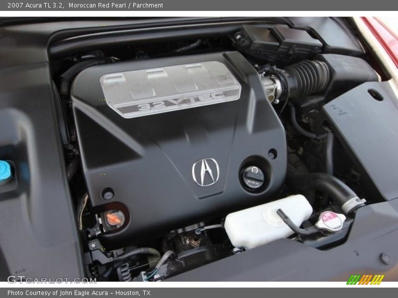 Moroccan Red Pearl / Parchment 2007 Acura TL 3.2