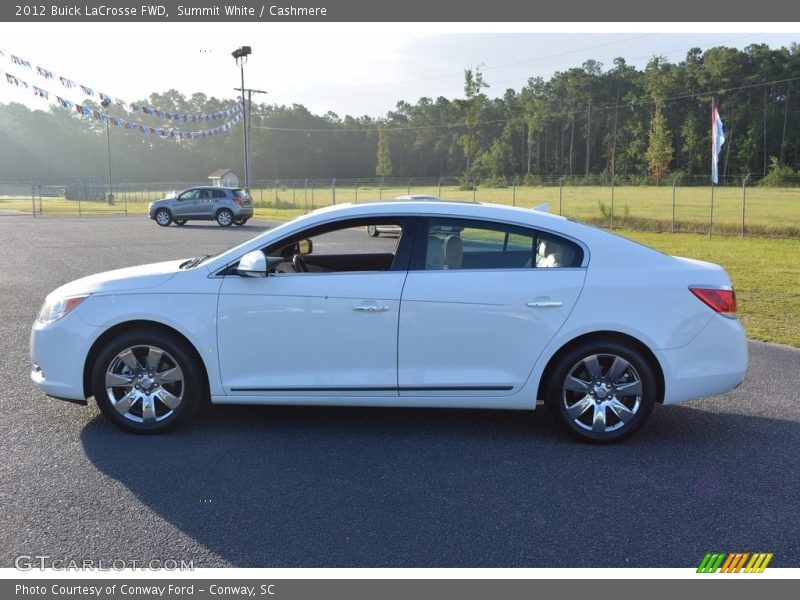 Summit White / Cashmere 2012 Buick LaCrosse FWD