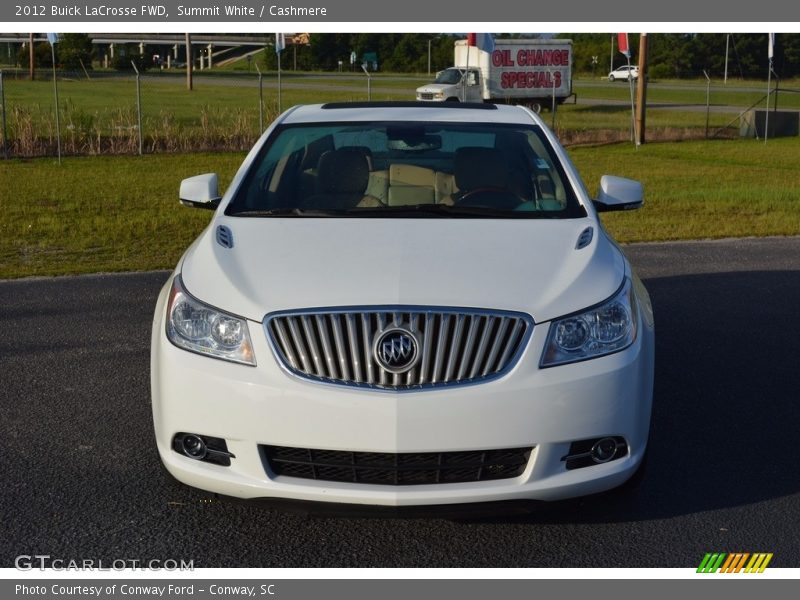 Summit White / Cashmere 2012 Buick LaCrosse FWD