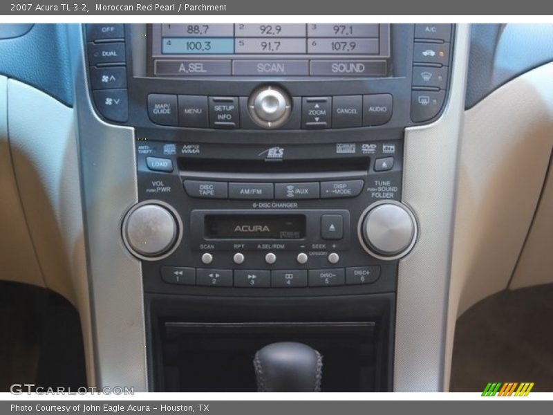 Moroccan Red Pearl / Parchment 2007 Acura TL 3.2