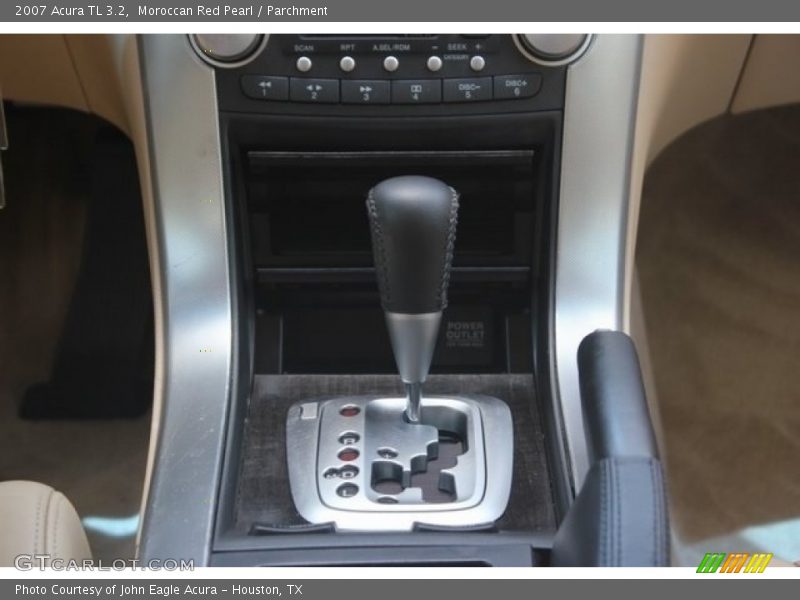Moroccan Red Pearl / Parchment 2007 Acura TL 3.2