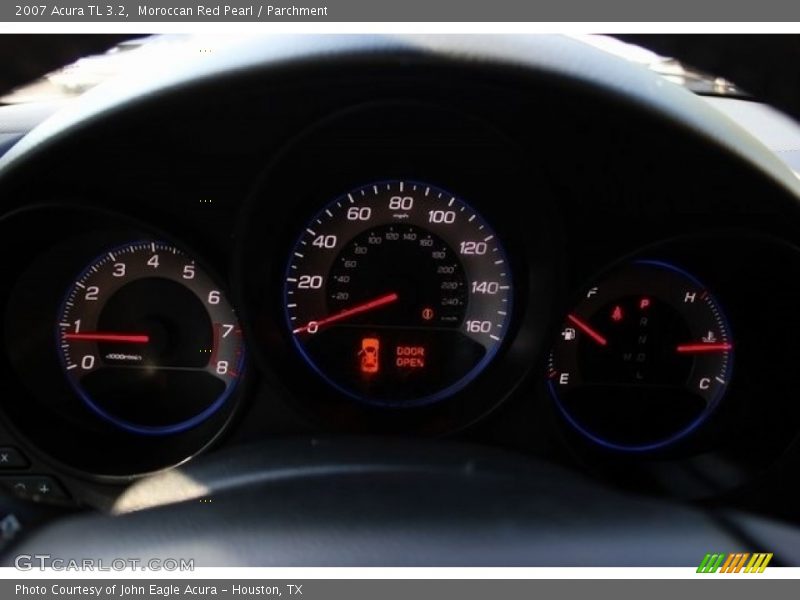 Moroccan Red Pearl / Parchment 2007 Acura TL 3.2