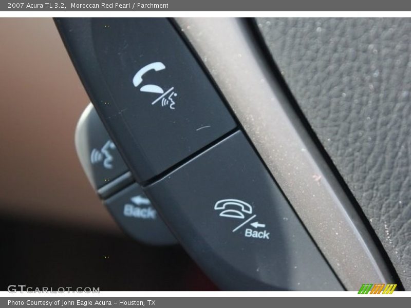 Moroccan Red Pearl / Parchment 2007 Acura TL 3.2