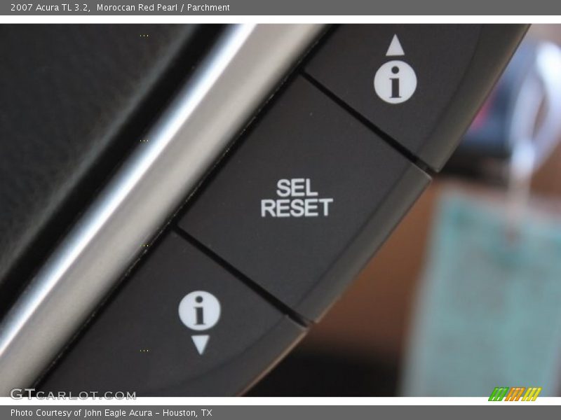 Moroccan Red Pearl / Parchment 2007 Acura TL 3.2