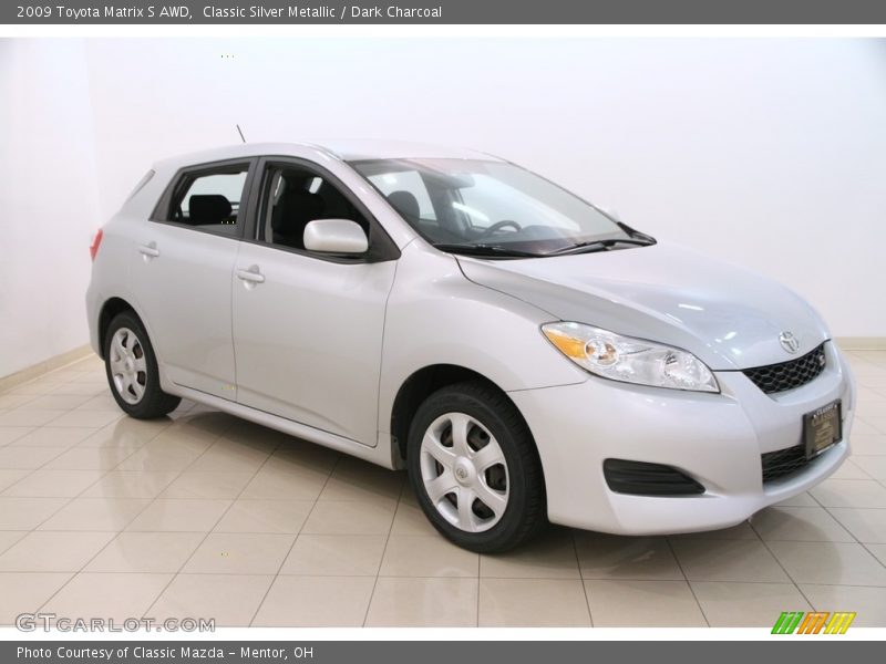 Classic Silver Metallic / Dark Charcoal 2009 Toyota Matrix S AWD