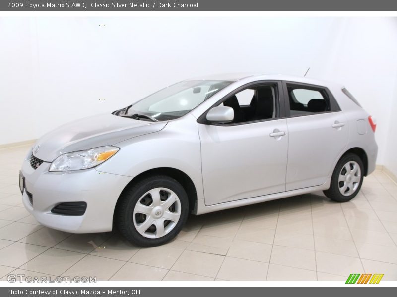 Classic Silver Metallic / Dark Charcoal 2009 Toyota Matrix S AWD