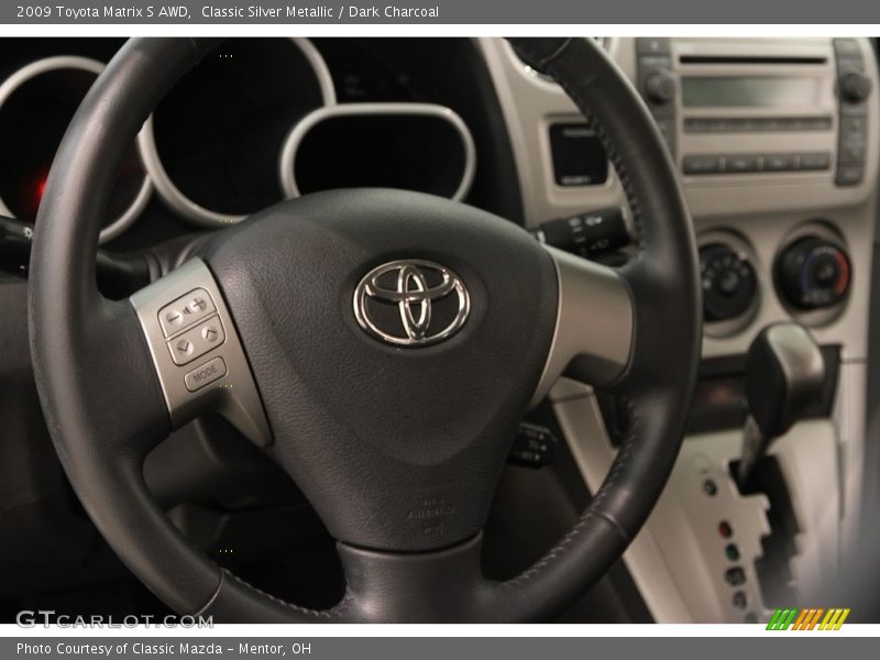Classic Silver Metallic / Dark Charcoal 2009 Toyota Matrix S AWD