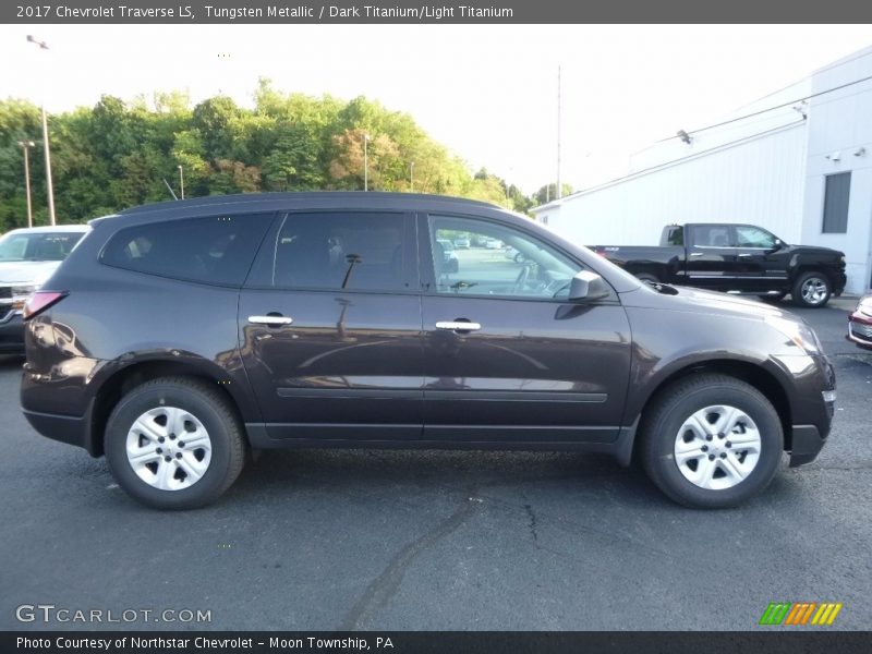 Tungsten Metallic / Dark Titanium/Light Titanium 2017 Chevrolet Traverse LS