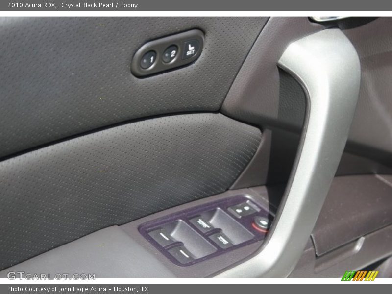 Crystal Black Pearl / Ebony 2010 Acura RDX