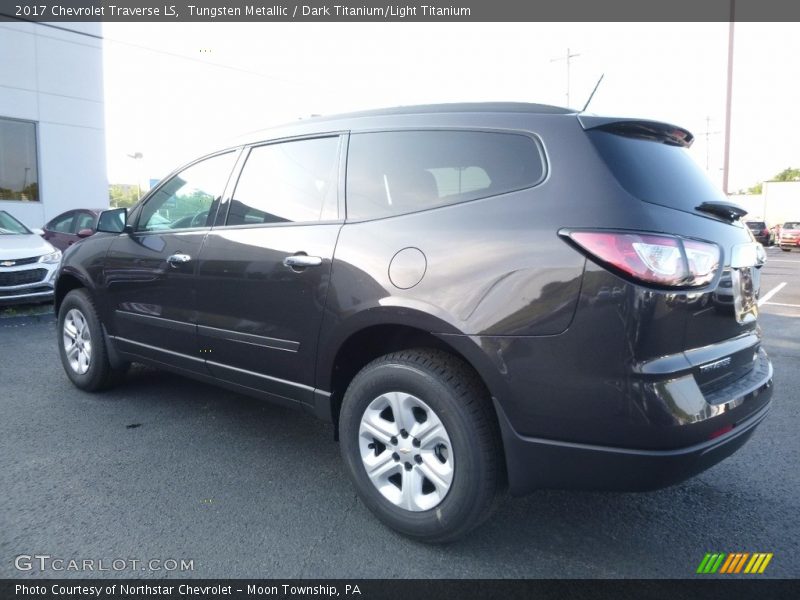 Tungsten Metallic / Dark Titanium/Light Titanium 2017 Chevrolet Traverse LS