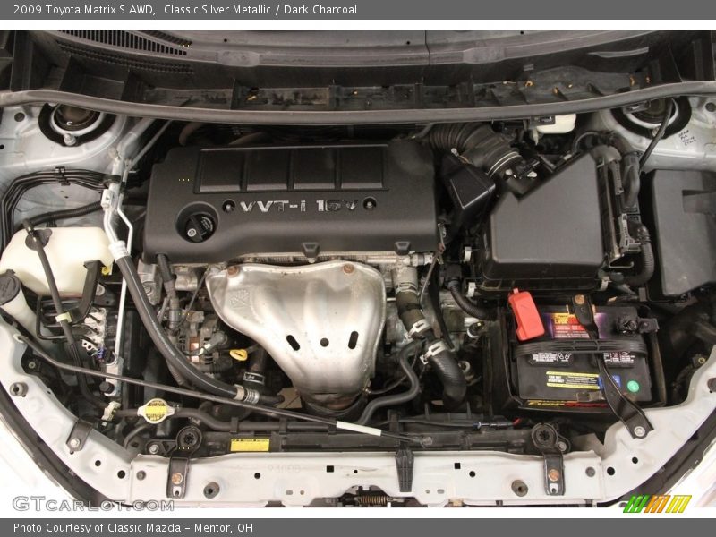 Classic Silver Metallic / Dark Charcoal 2009 Toyota Matrix S AWD