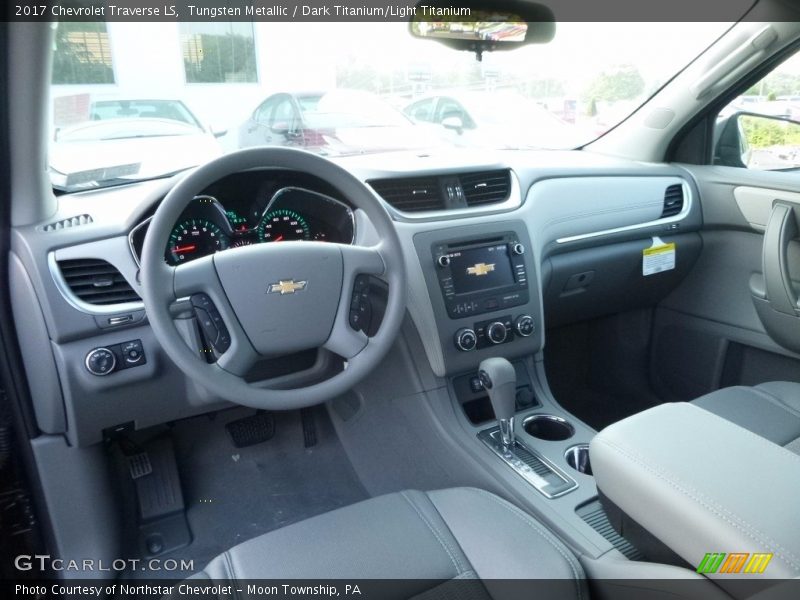 Tungsten Metallic / Dark Titanium/Light Titanium 2017 Chevrolet Traverse LS