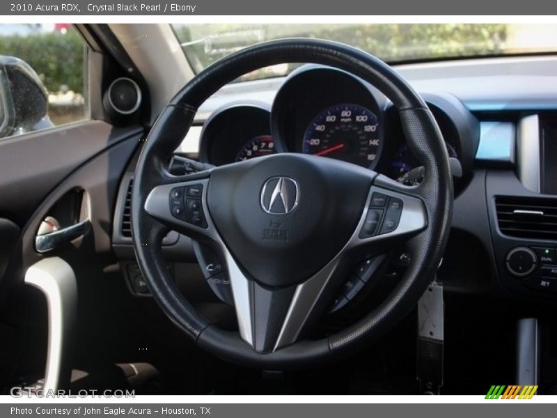 Crystal Black Pearl / Ebony 2010 Acura RDX