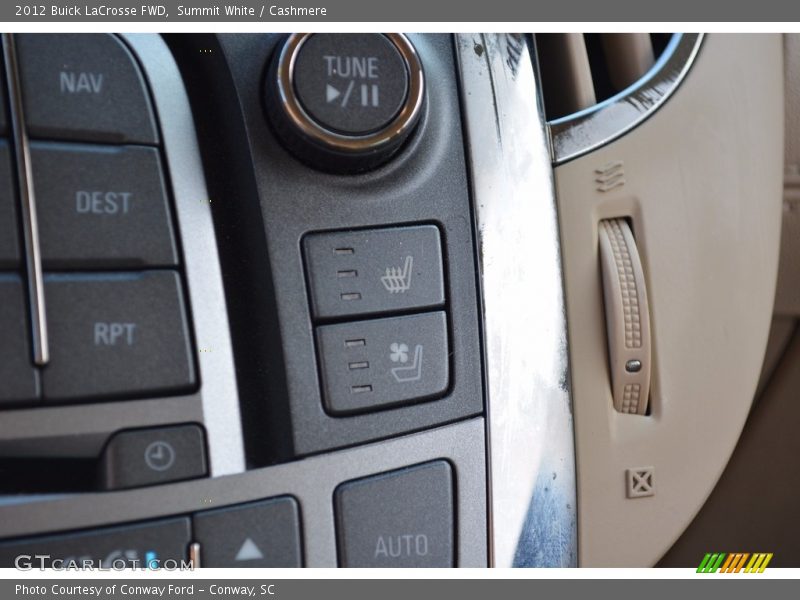 Summit White / Cashmere 2012 Buick LaCrosse FWD