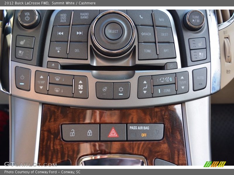 Summit White / Cashmere 2012 Buick LaCrosse FWD