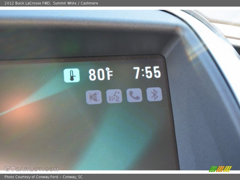 Summit White / Cashmere 2012 Buick LaCrosse FWD