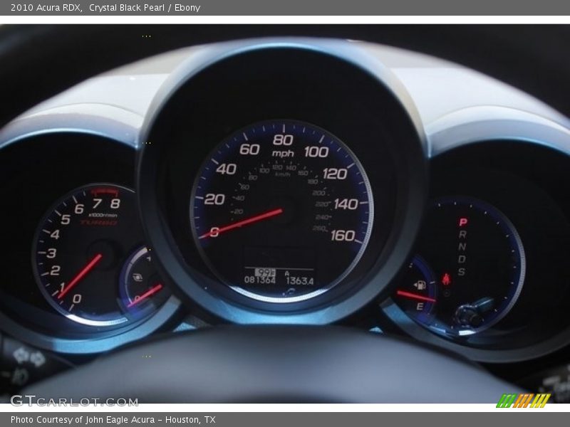 Crystal Black Pearl / Ebony 2010 Acura RDX