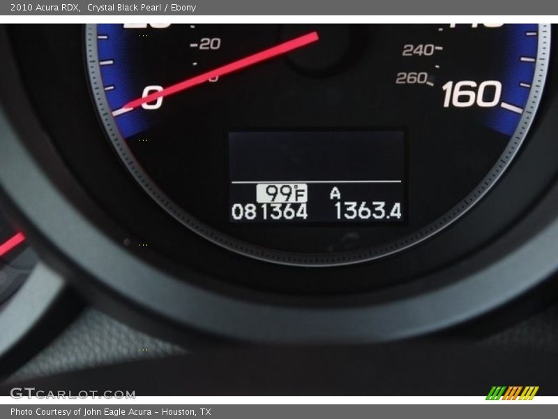 Crystal Black Pearl / Ebony 2010 Acura RDX