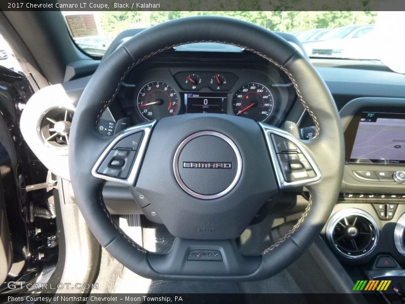 Black / Kalahari 2017 Chevrolet Camaro LT Coupe