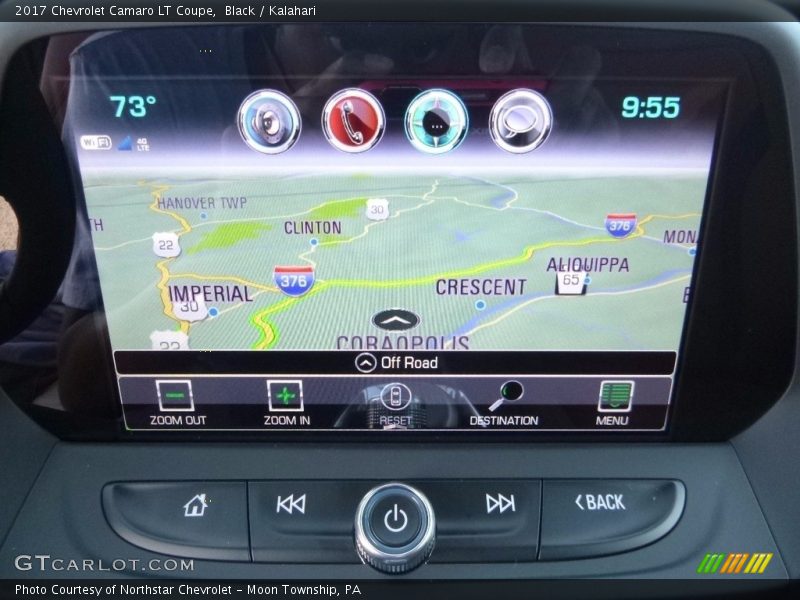 Black / Kalahari 2017 Chevrolet Camaro LT Coupe