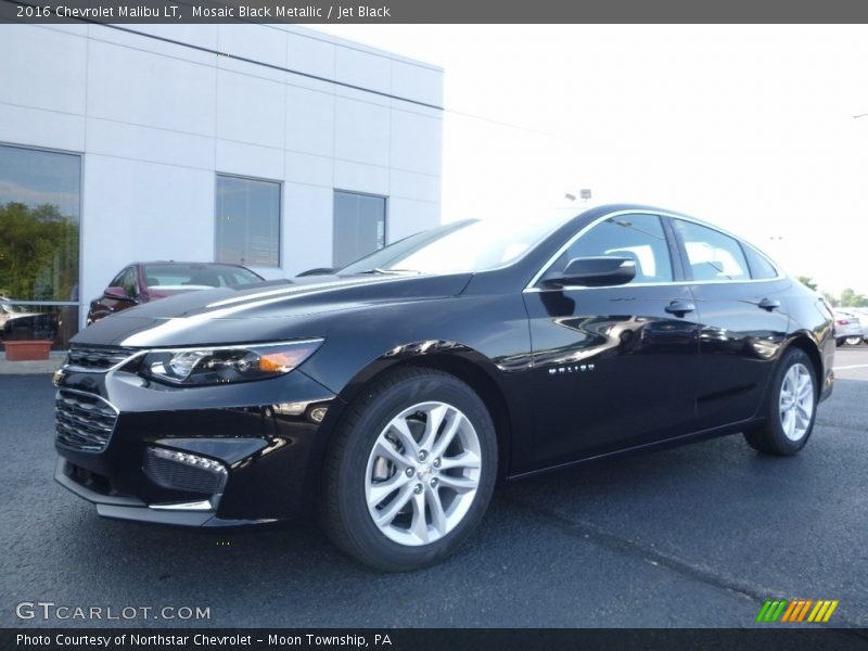 Mosaic Black Metallic / Jet Black 2016 Chevrolet Malibu LT