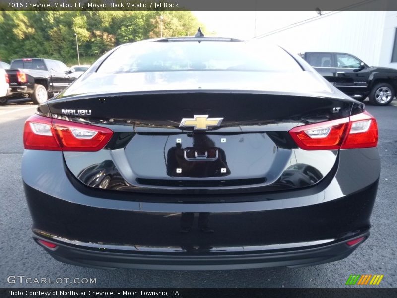 Mosaic Black Metallic / Jet Black 2016 Chevrolet Malibu LT