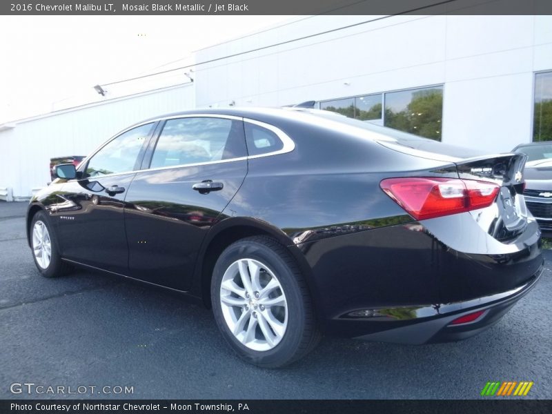 Mosaic Black Metallic / Jet Black 2016 Chevrolet Malibu LT